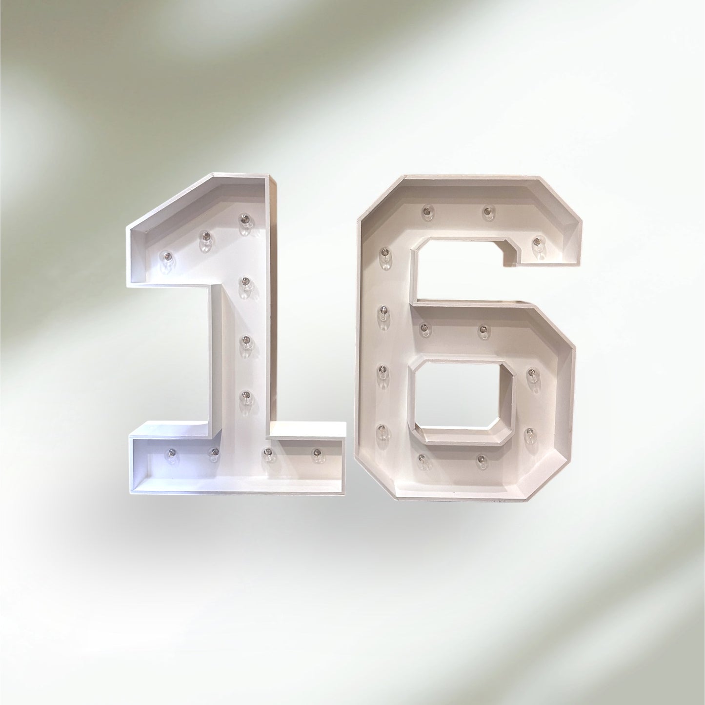3ft. Marquee Numbers - RENTAL
