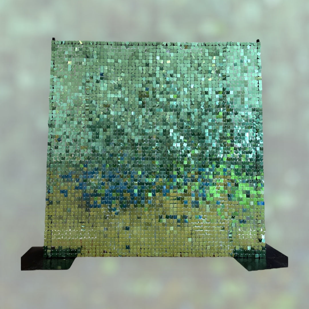 Shimmer Wall with Heavy Duty Backdrop Stand RENTAL