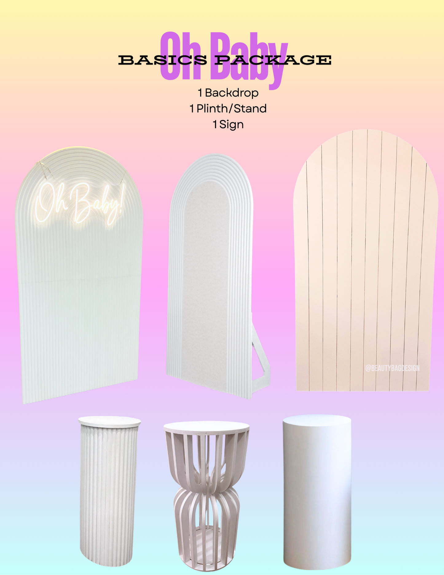 Oh Baby Basics Rental Package