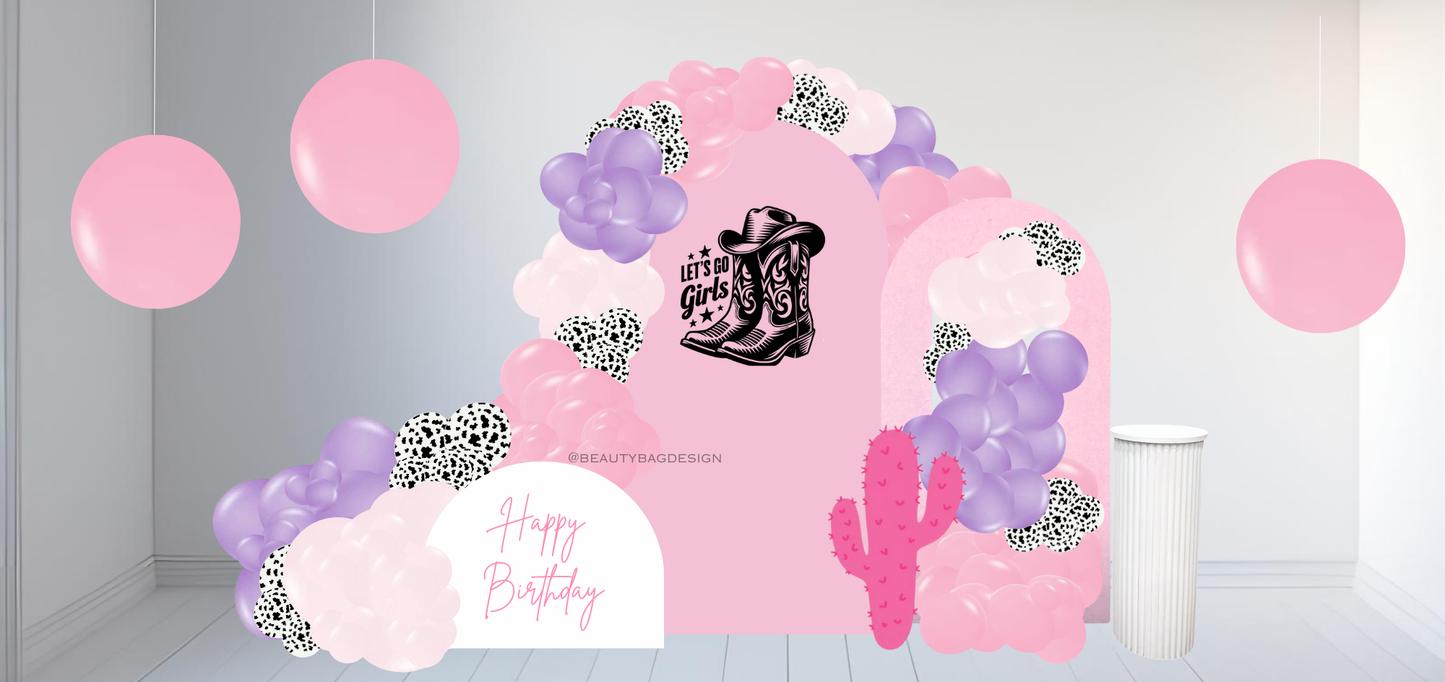 "Pink Rodeo" Theme RENTAL Package