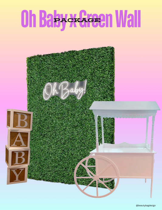 Oh Baby x Green Wall Rental Package