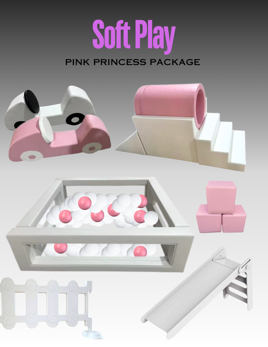Pink Princess Soft Play Package Rental